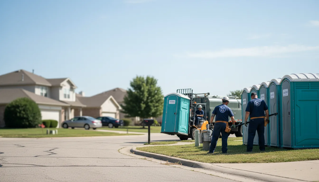 Porta Potty Rental in Barnhill, IL near me